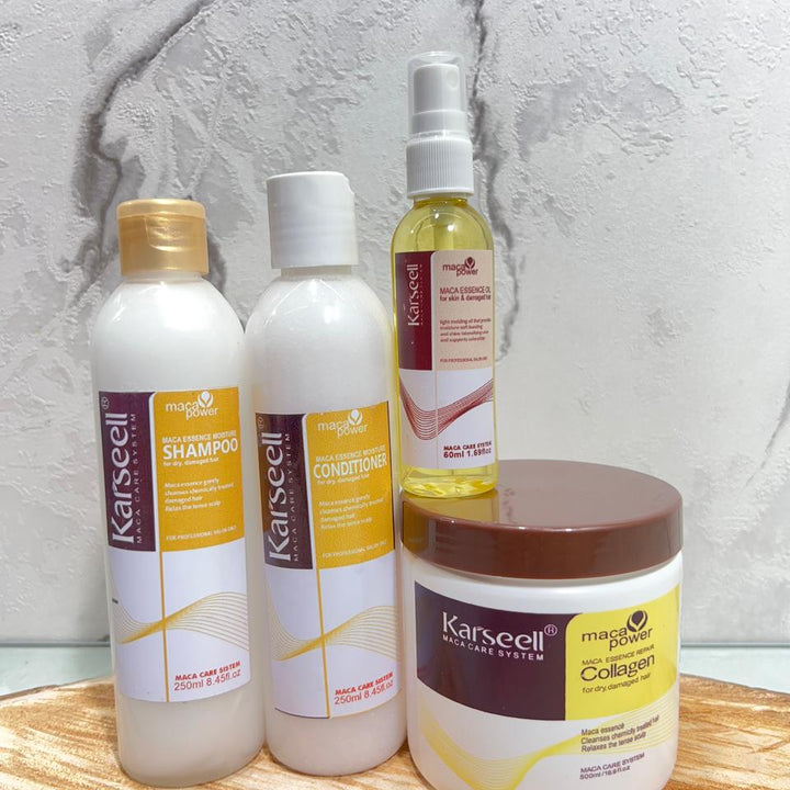 Peluquería en casa! - COMBO KARSEELL KIT COMPLETO 4X1 - RENUEVA Y REVTALIZA TU CABELLO